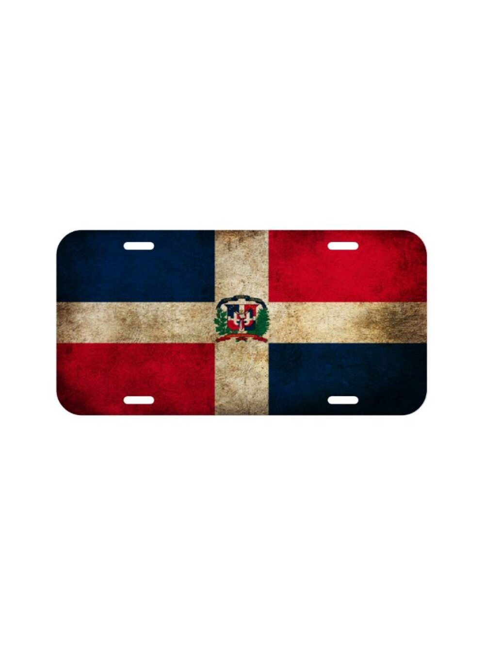 NEW Dominican Republic Flag License Plate CAR SUV Truck